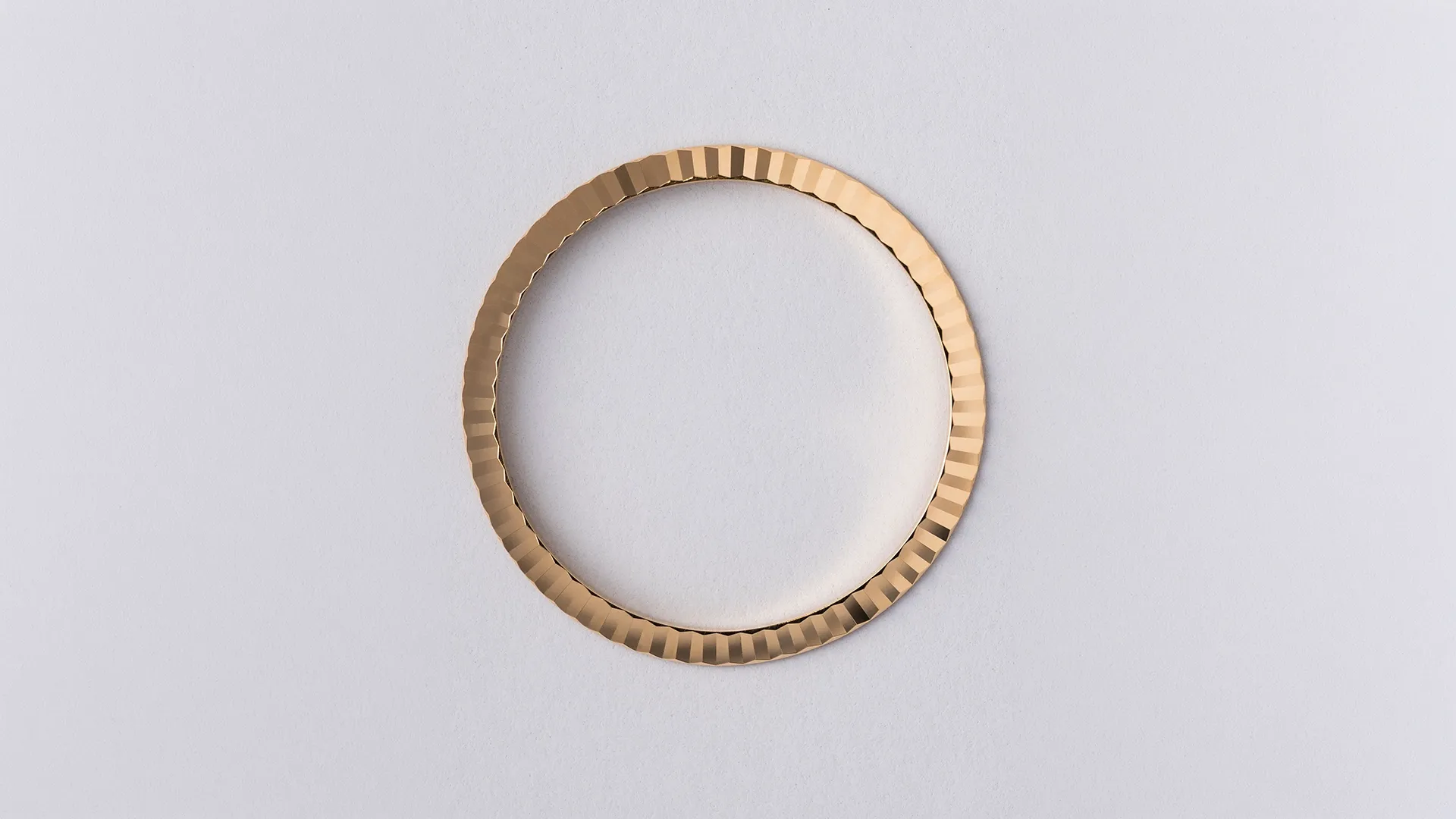 After: Bezel Recut — Restoring original factory-sharp edges